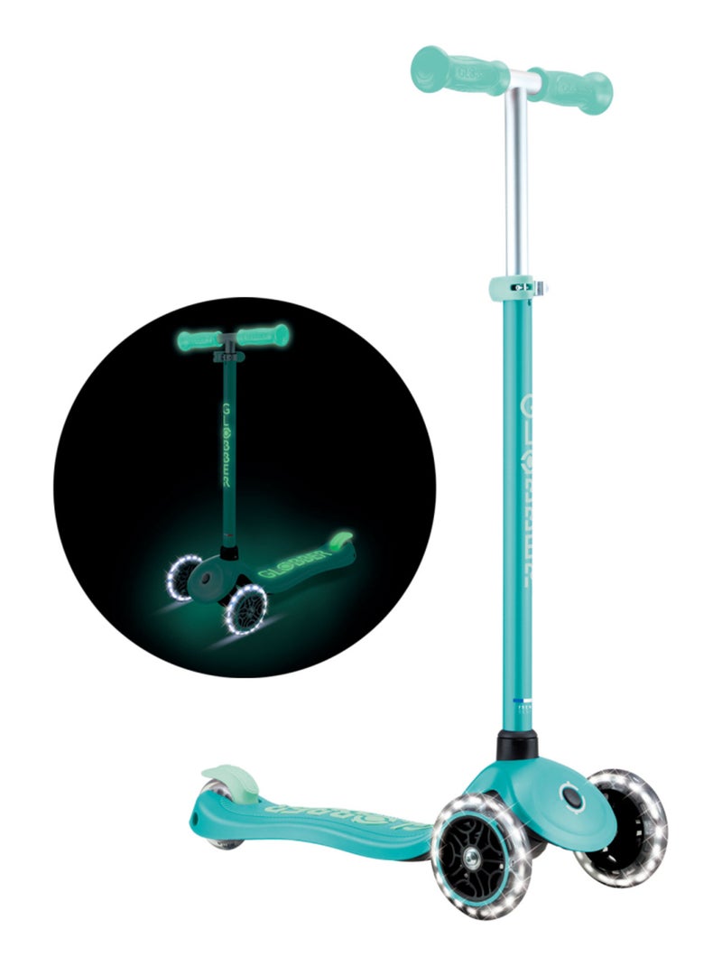 Trottinette 3 roues PRIMO PLUS GLOW LIGHTS Vert menthe - Kiabi