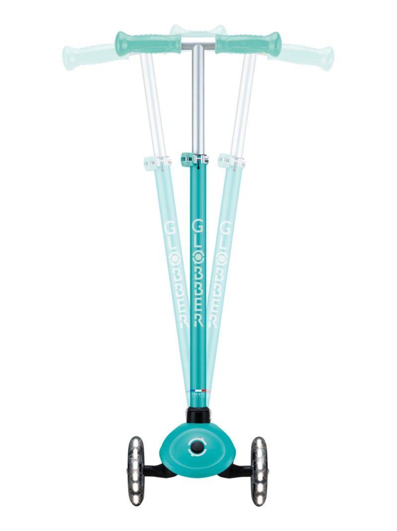 Trottinette 3 roues PRIMO PLUS GLOW LIGHTS Vert menthe - Kiabi