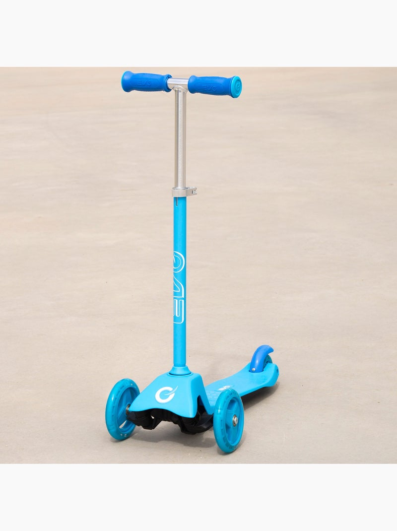 Trottinette 3 roues réglable evo Bleu - Kiabi
