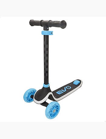 Trottinette à 3 roues avec lumières +3 ans - evo