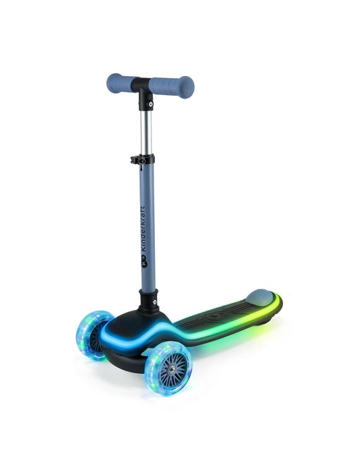 Trottinette à trois roues avec lumières led pour enfant - Kiabi Trottinette à trois roues avec lumières led pour enfant - Kiabi
