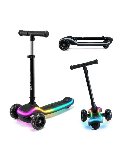 Trottinette à trois roues avec lumières led pour enfant - Kiabi Trottinette à trois roues avec lumières led pour enfant - Kiabi