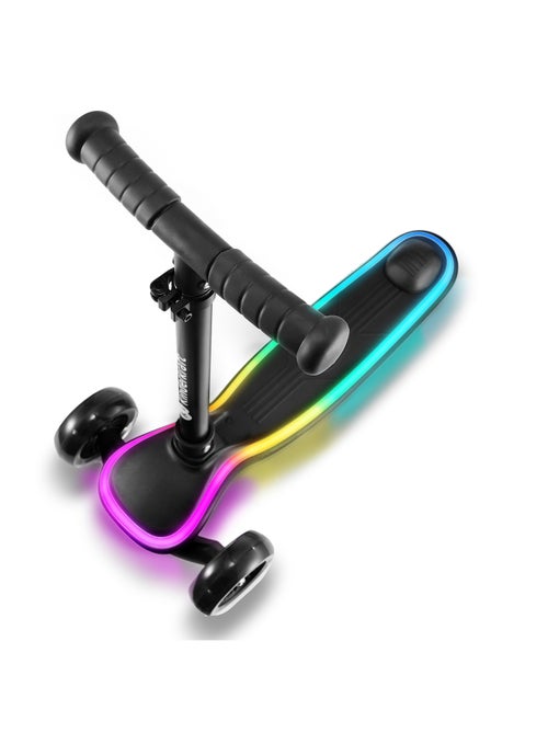 Trottinette à trois roues avec lumières led pour enfant - Kiabi Trottinette à trois roues avec lumières led pour enfant - Kiabi