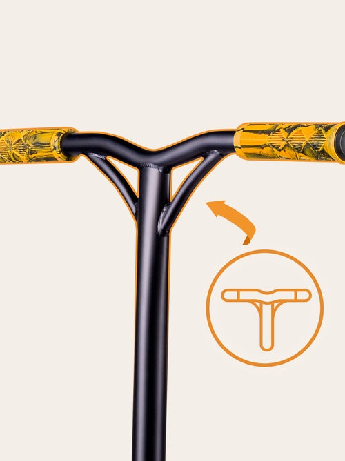 Trottinette acrobatique - LIONELO Whizz - Guidon large - Roulements ABEC-9 - Noir - Kiabi