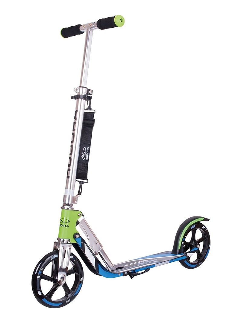 Trottinette Aluminium Big Wheel 205 vert et bleu. Multicolore - Kiabi