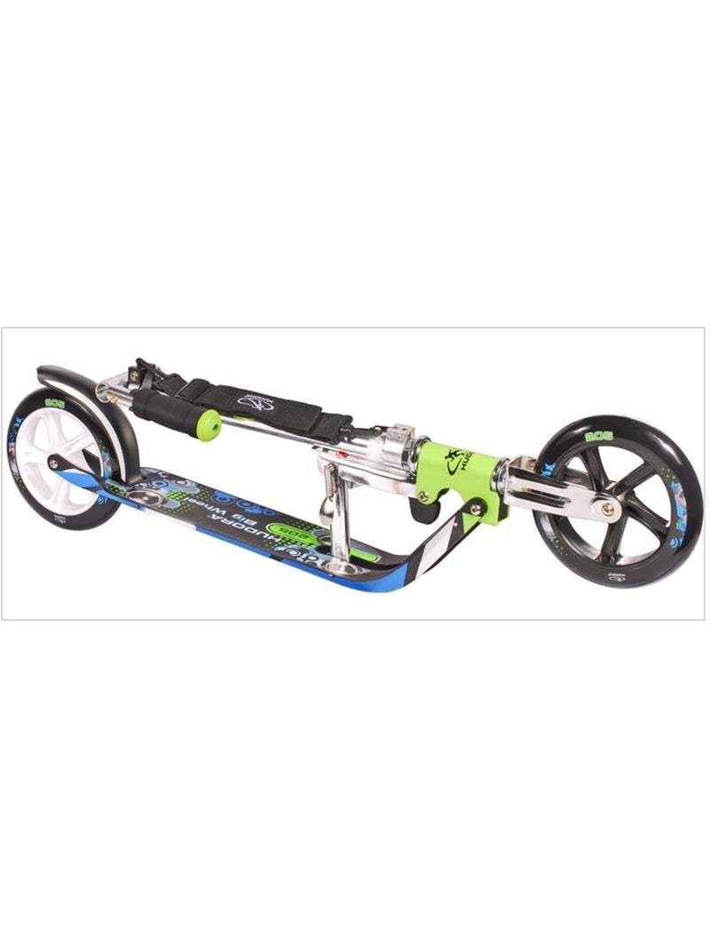 Trottinette Aluminium Big Wheel 205 vert et bleu. Multicolore - Kiabi
