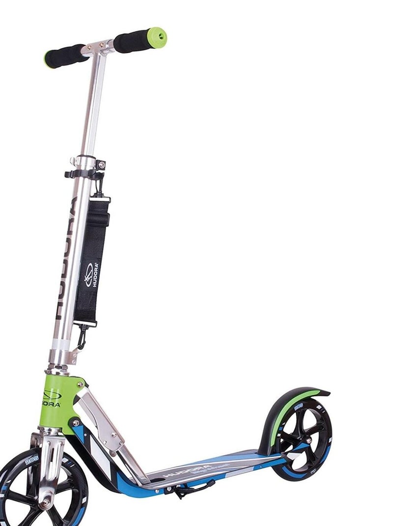 Trottinette Aluminium Big Wheel 205 vert et bleu. N/A - Kiabi