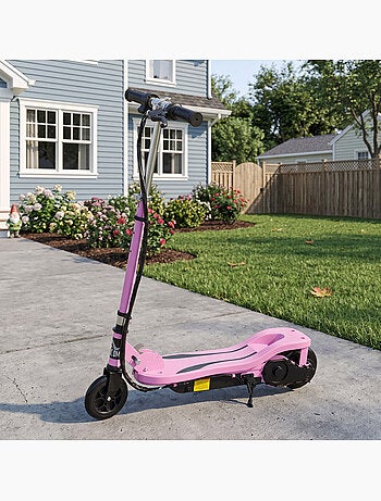 Trottinette électrique 120w pliable réglable enfant 7-14 ans max. 12 km/h