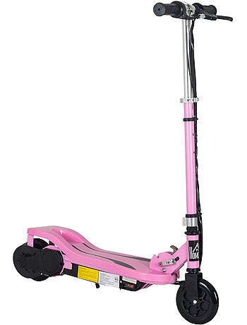 Trottinette électrique 120w pliable réglable enfant 7-14 ans max. 12 km/h