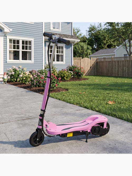 Trottinette électrique 120w pliable réglable enfant 7-14 ans max. 12 km/h - Kiabi Trottinette électrique 120w pliable réglable enfant 7-14 ans max. 12 km/h - Kiabi