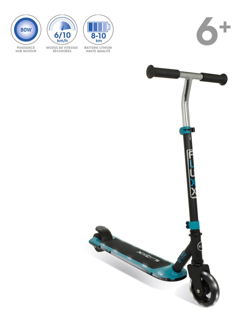 Trottinette électrique 2 roues E-110 dès 6 ans Noir Bleu - Kiabi