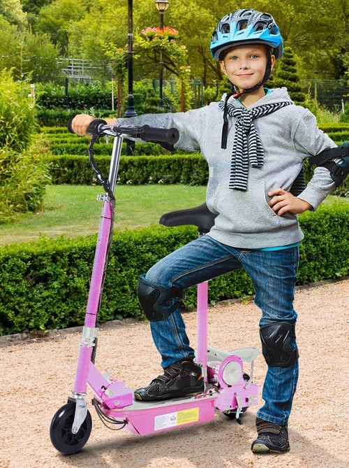 Trottinette électrique avec selle pour enfants - Kiabi