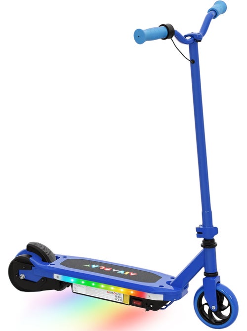 Trottinette électrique enfant led multicolore max. 10km/h béquille acier - Kiabi Trottinette électrique enfant led multicolore max. 10km/h béquille acier - Kiabi