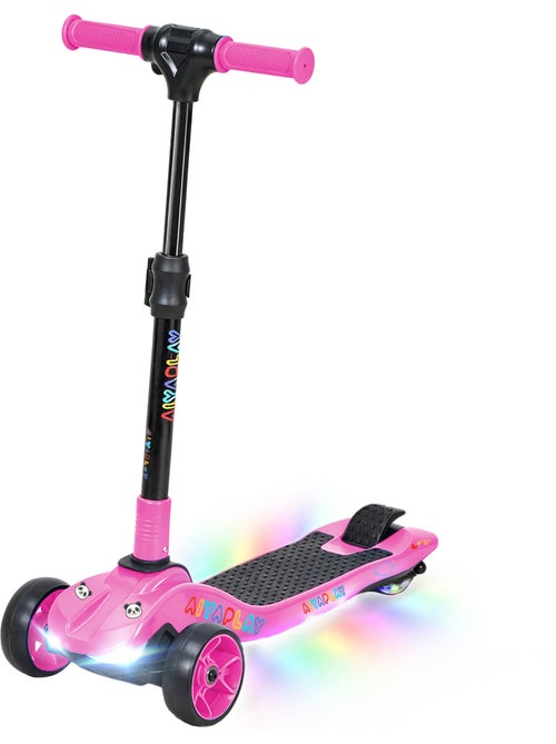 Trottinette électrique enfant pliable 3 roues 8km/h max led - Kiabi Trottinette électrique enfant pliable 3 roues 8km/h max led - Kiabi