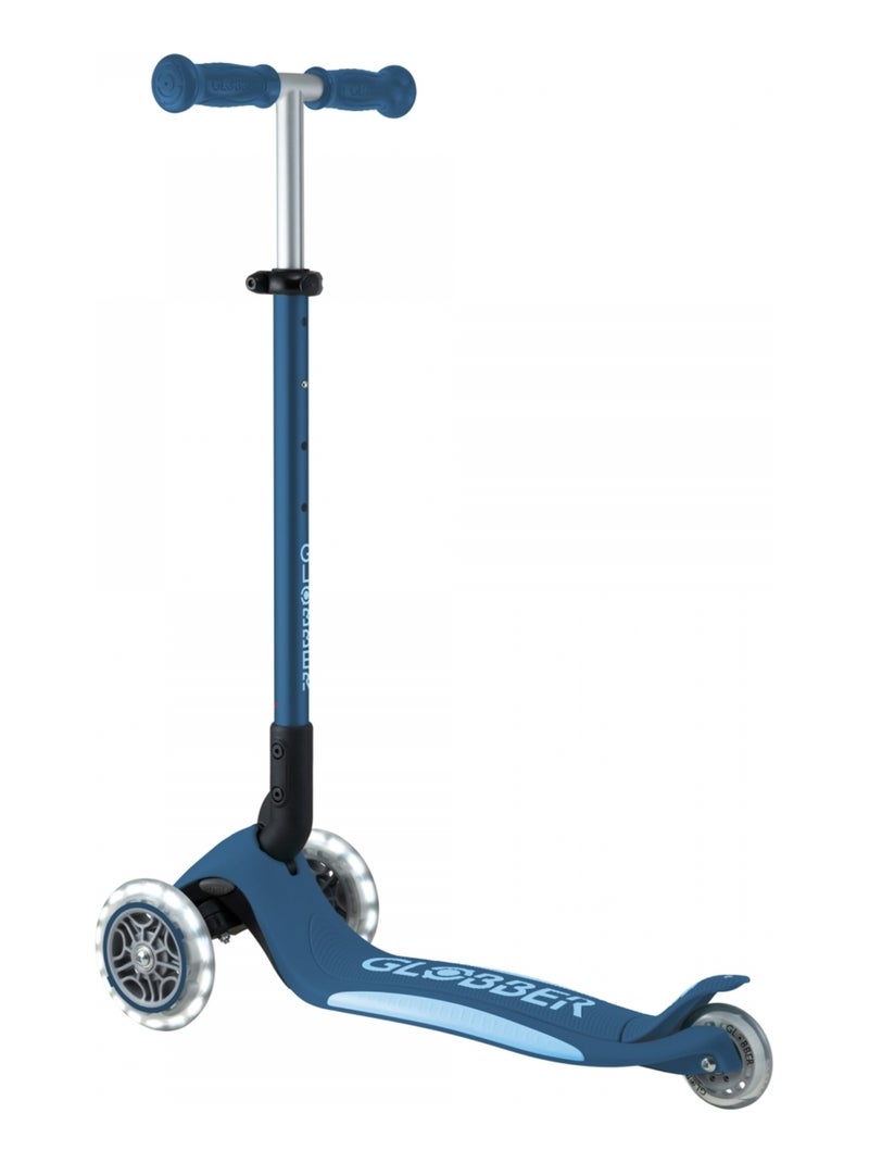 Trottinette ELITE LIGHTS Bleu pétrole - Kiabi