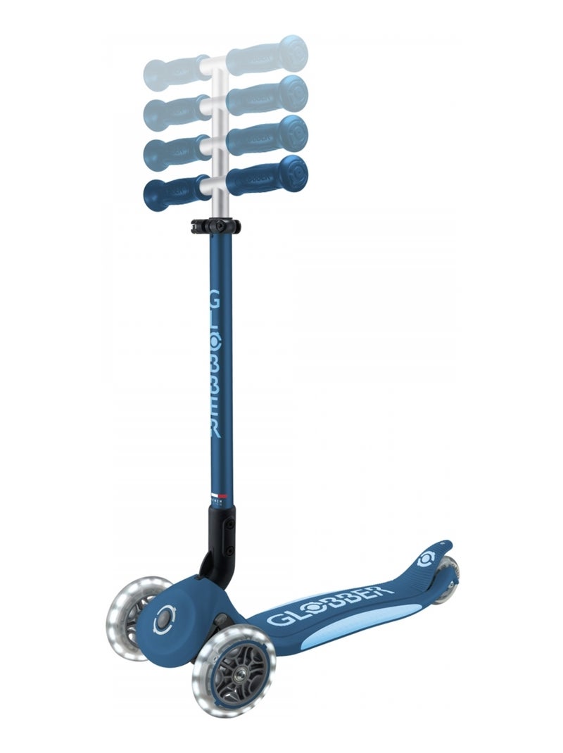 Trottinette ELITE LIGHTS Bleu pétrole - Kiabi