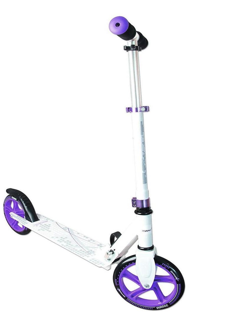 Trottinette en aluminium -blanc /violet N/A - Kiabi