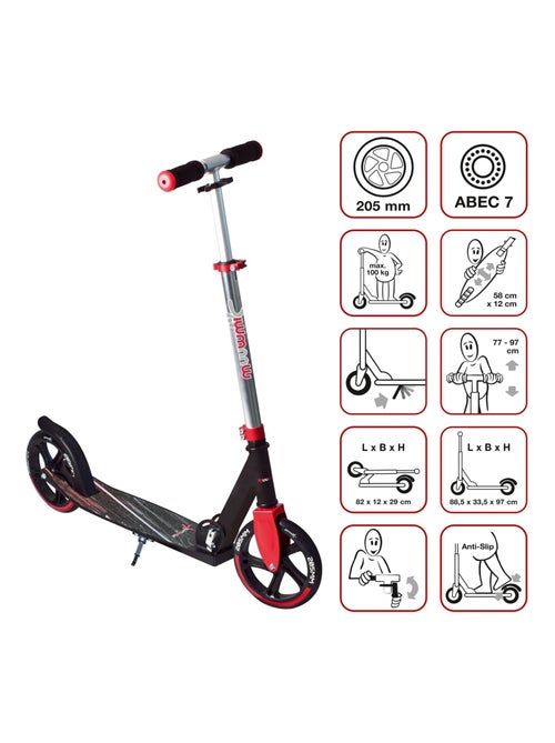 Trottinette en aluminium 205 mm - Kiabi Trottinette en aluminium 205 mm - Kiabi