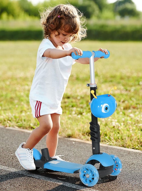 Trottinette enfant 3 roues évolutive 3 en 1 - MIMIZZ - Kiabi Trottinette enfant 3 roues évolutive 3 en 1 - MIMIZZ - Kiabi