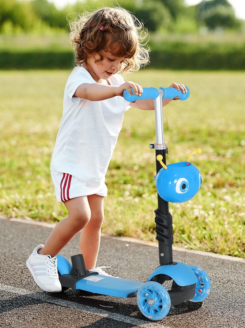 Trottinette enfant 3 roues évolutive 3 en 1 - MIMIZZ Rose - Kiabi