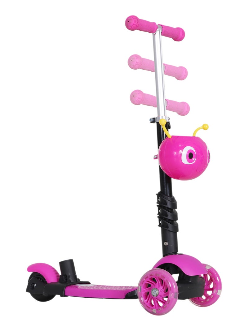 Trottinette enfant 3 roues évolutive 3 en 1 - MIMIZZ Rose - Kiabi