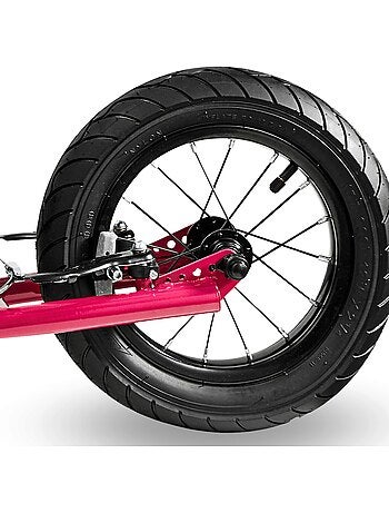 Trottinette Enfant +5 HyperMotion 115x56x89 cm Roues 12" - Charge 50 kg Double Frein Montage Facile