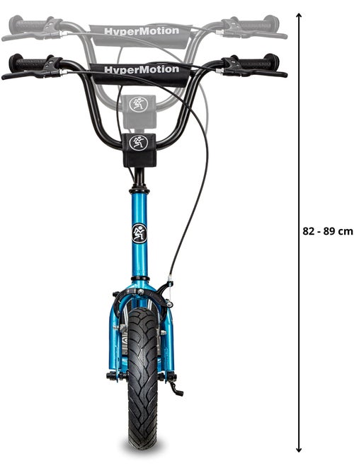 Trottinette Enfant +5 HyperMotion 115x56x89 cm Roues 12" - Charge 50 kg Plateau large 2 freins - Kiabi Trottinette Enfant +5 HyperMotion 115x56x89 cm Roues 12" - Charge 50 kg Plateau large 2 freins - Kiabi