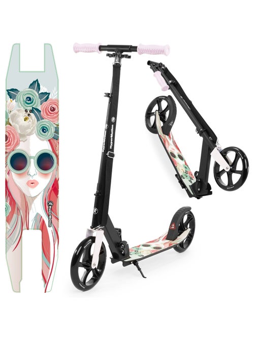 Trottinette Enfant +7 ans 100kg, Pliable, en Aluminium Hauteur réglable 88/93/98cm - Kiabi