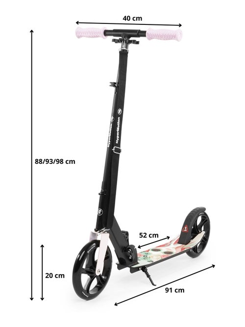 Trottinette Enfant +7 ans 100kg, Pliable, en Aluminium Hauteur réglable 88/93/98cm - Kiabi