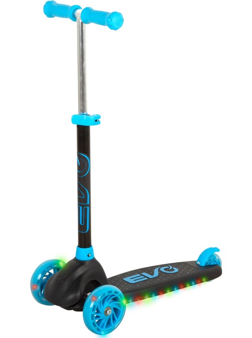 Trottinette enfant à 3 roues avec éclairage evo - Kiabi