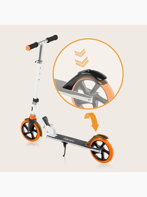 Trottinette enfant et adulte LIONELO Luca - Jusqu'à 100kg - Pliage compact - Porte-biberon - Kiabi Trottinette enfant et adulte LIONELO Luca - Jusqu'à 100kg - Pliage compact - Porte-biberon - Kiabi