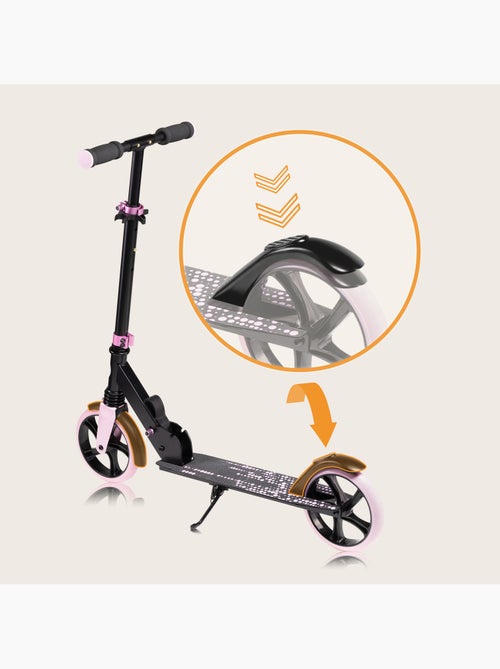 Trottinette enfant et adulte LIONELO Luca - Jusqu'à 100kg - Pliage compact - Porte-biberon - Kiabi