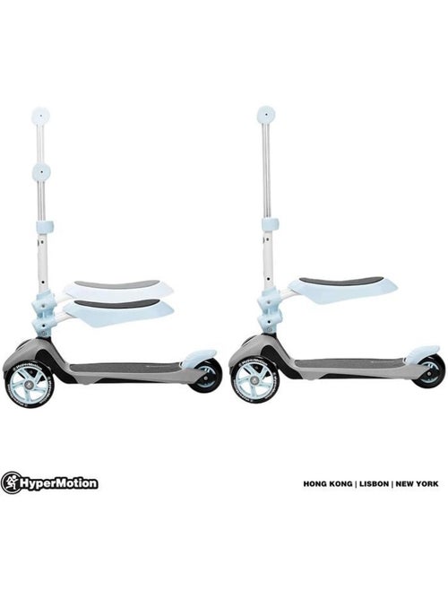 Trottinette enfant evolutive 3 en 1 avec selle guidon reglable 2-6 ans - Kiabi Trottinette enfant evolutive 3 en 1 avec selle guidon reglable 2-6 ans - Kiabi