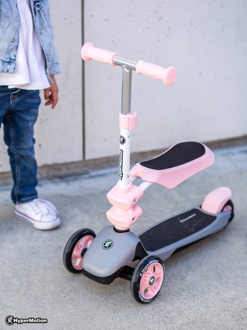 Trottinette Enfant Évolutive Draisienne 50 KG Max Siège Amovible Hauteur Guidon Réglable - Kiabi