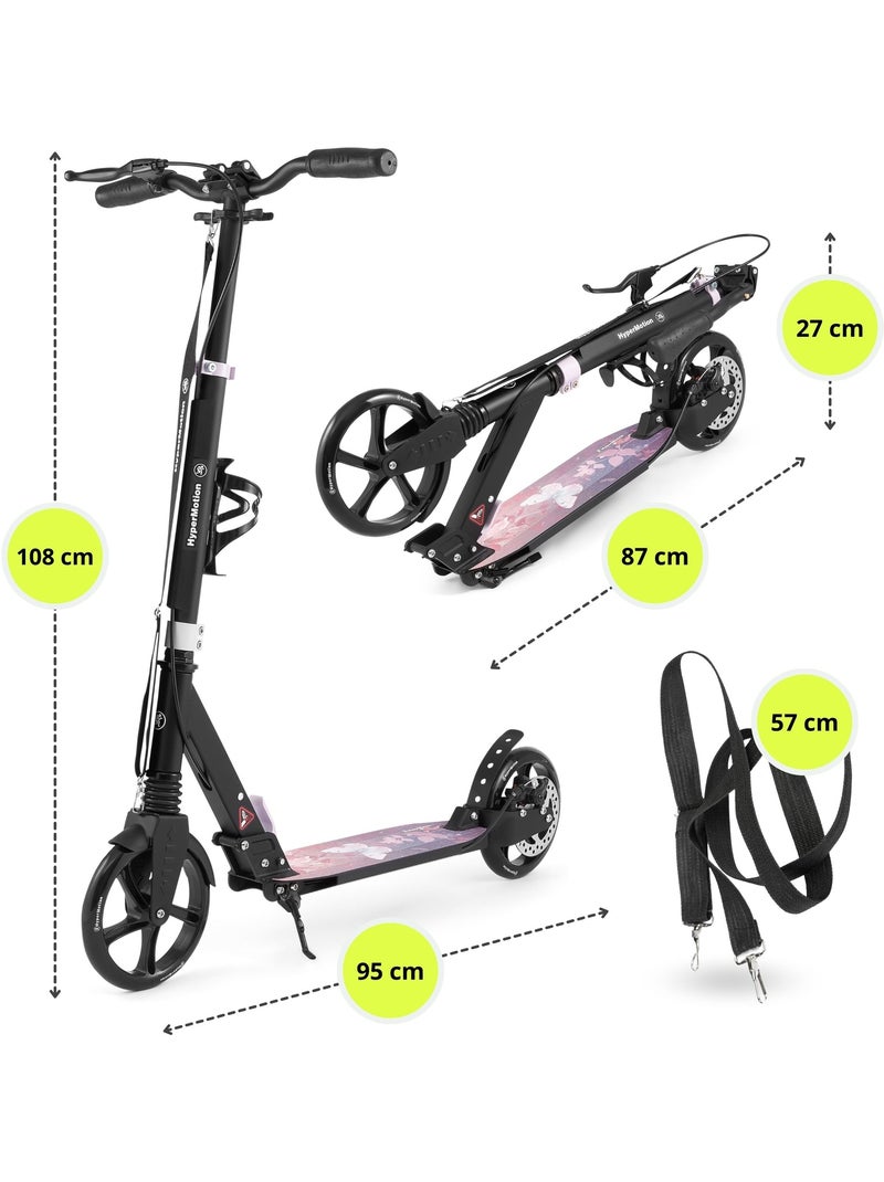 Trottinette enfant jusqu'à 100kg - 2 amortisseurs - pliable - 2 freins- aluminium- abec-7 N/A - Kiabi
