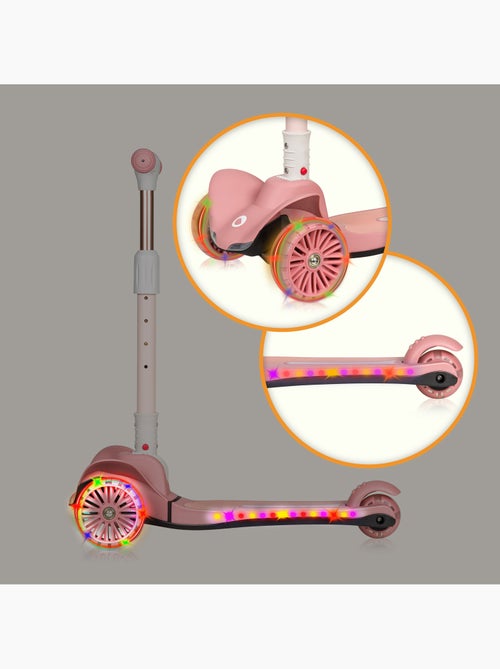 Trottinette enfant LIONELO Timmy - 3 Roues - LED Roulement - Hauteur réglable - Kiabi