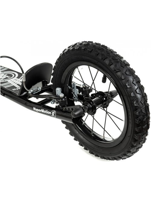 Trottinette enfant viva 12 noir avec grandes roues gonflables 12 pouces - Kiabi Trottinette enfant viva 12 noir avec grandes roues gonflables 12 pouces - Kiabi