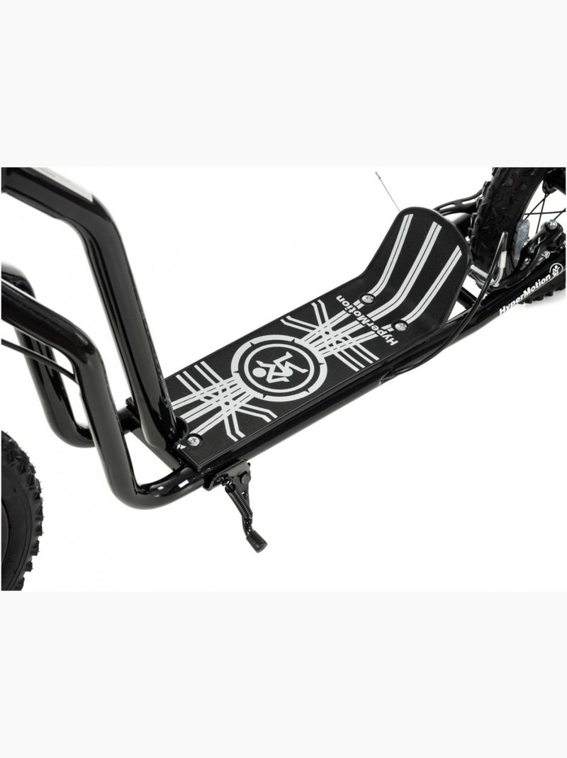 Trottinette enfant viva 12 noir avec grandes roues gonflables 12 pouces Noir - Kiabi