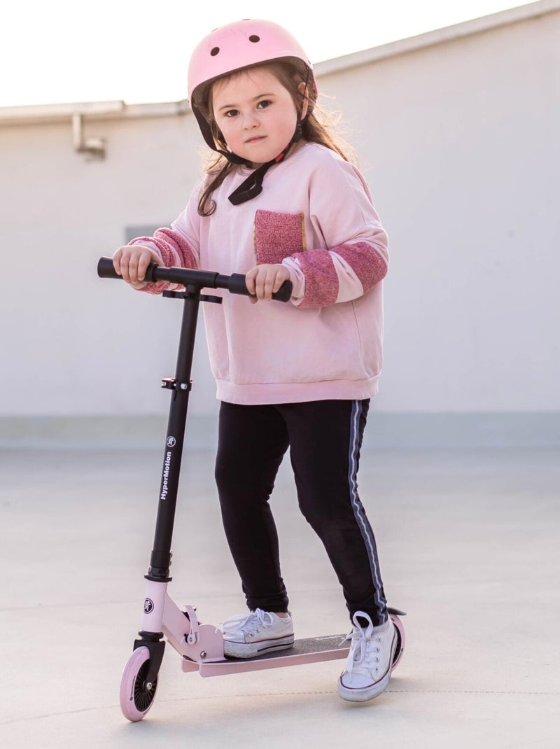 Trottinette enfants 3-8 ans pliable, max 40 kg, barre réglable, roues en polyuréthane N/A - Kiabi