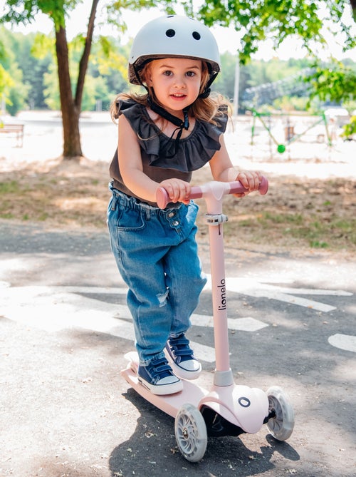 Trottinette enfants LIONELO Jessy - Roues éclairées - 3 Roues - Hauteur réglable - Kiabi