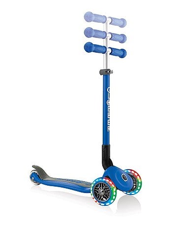 Trottinette évolutive enfant lumineuse et pliable Primo- Navy Blue