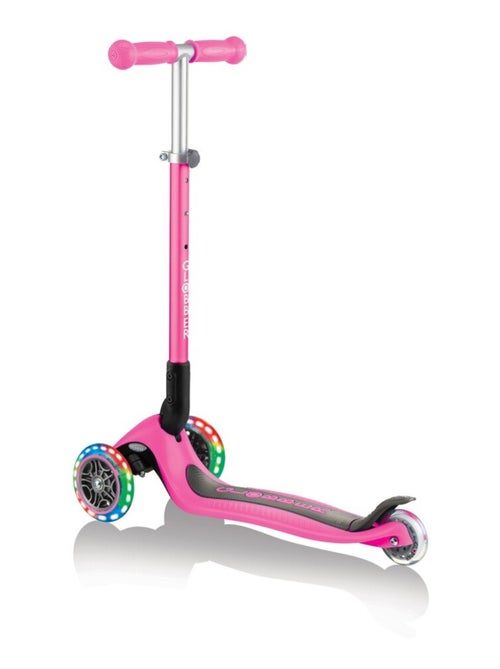 Trottinette évolutive enfant lumineuse et pliable Primo Rose - Kiabi