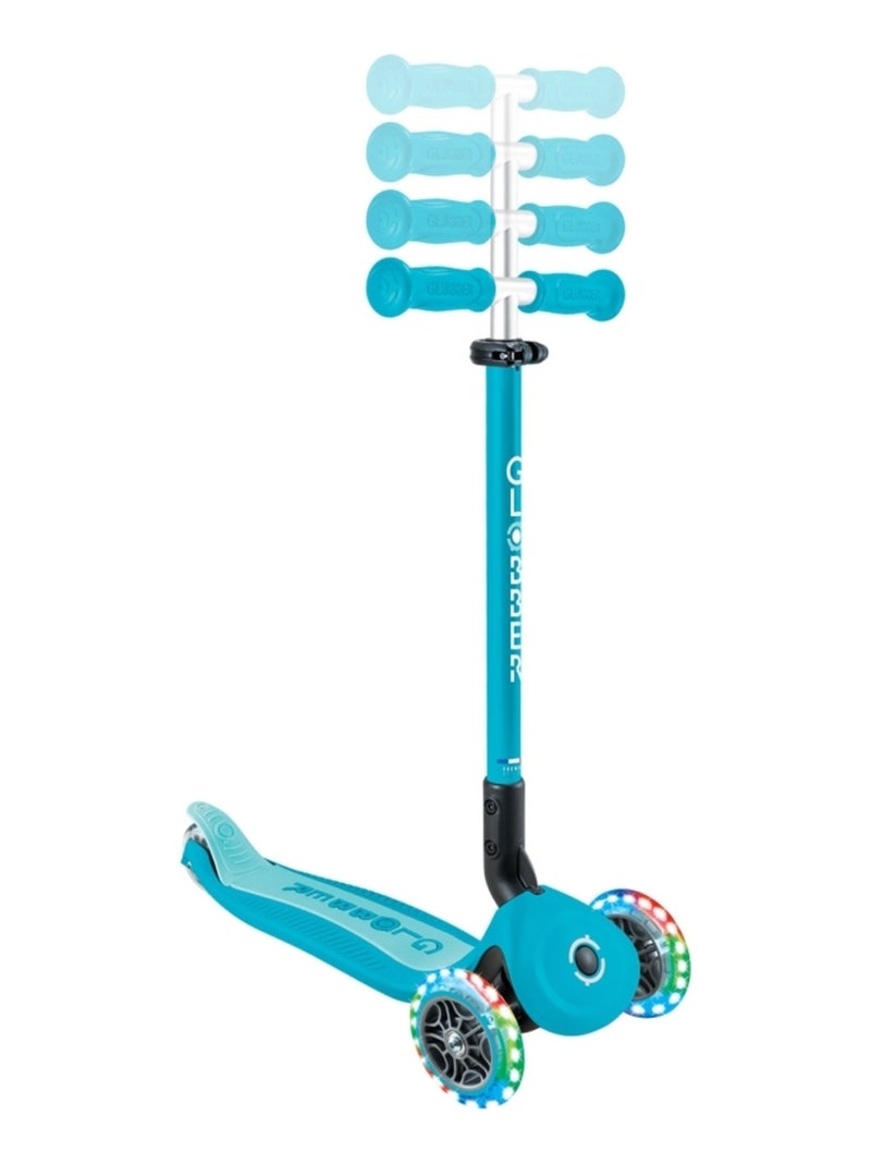 Trottinette évolutive GO-UP ACTIVE LIGHTS 360 Bleu azur - Kiabi