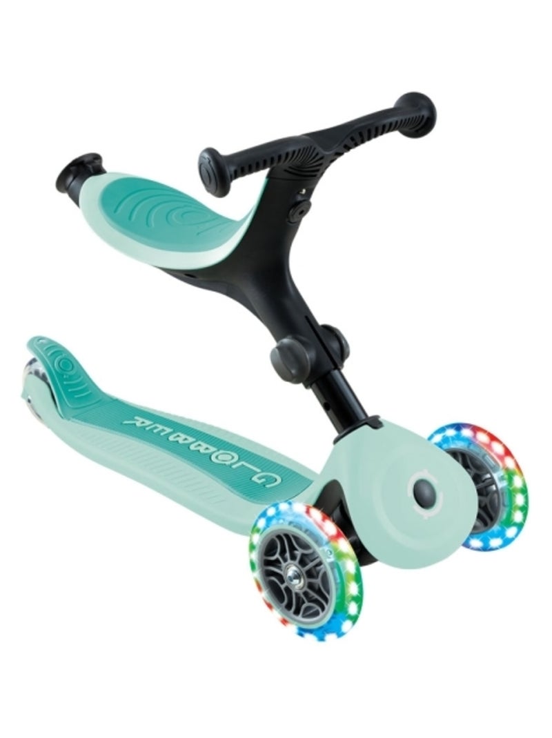 Trottinette évolutive GO-UP ACTIVE LIGHTS 360 Vert menthe - Kiabi