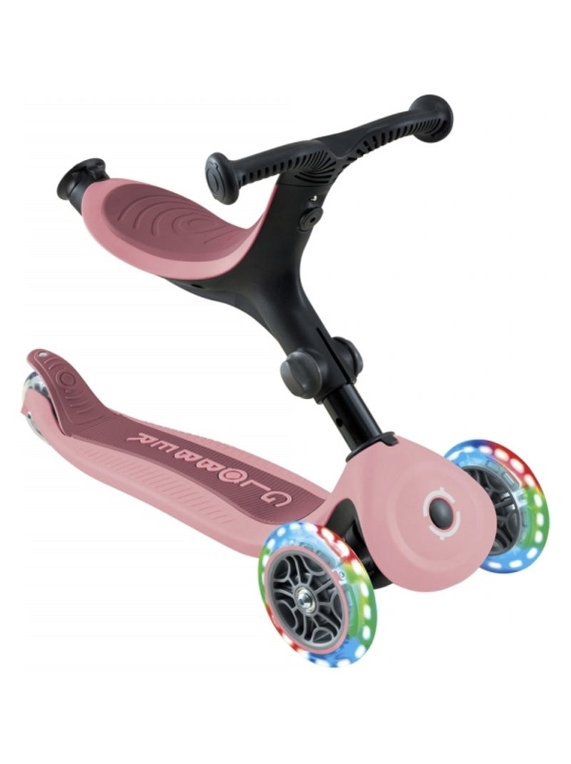 Trottinette évolutive GO-UP ACTIVE LIGHTS Rose clair - Kiabi