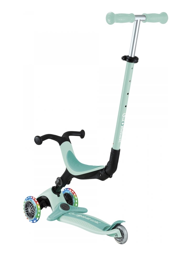 Trottinette évolutive GO-UP ACTIVE LIGHTS Vert menthe - Kiabi