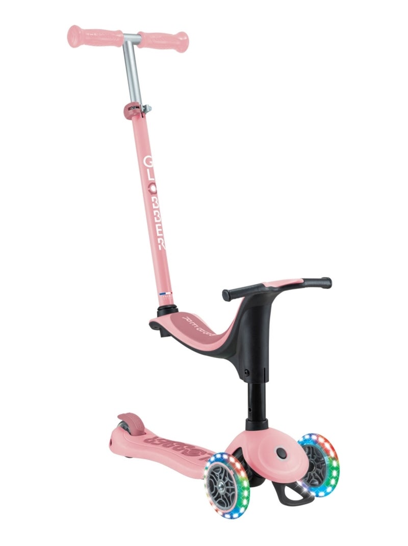 Trottinette évolutive GO-UP SPORTY LIGHTS Rose clair - Kiabi
