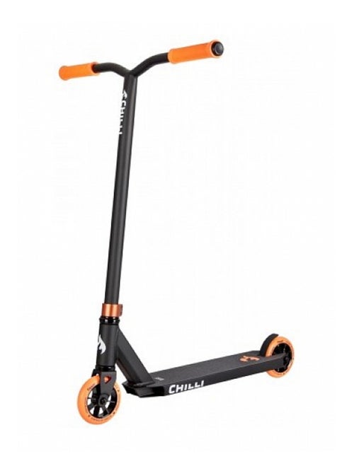 Trottinette Freestyle Chilli Pro Scooter Base Noir et Orange - Kiabi