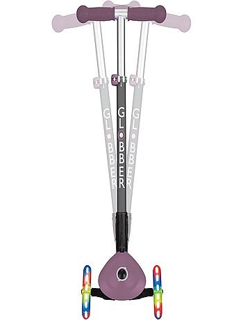 Trottinette GLOBBER Primo - 120/80 mm, ABEC 5, 3 roues, hauteur réglable,roues LED