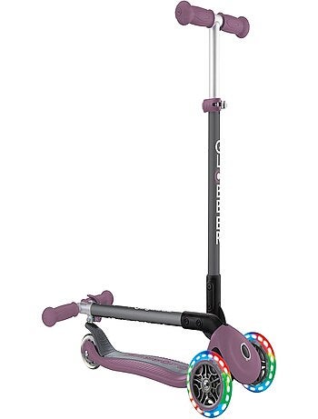 Trottinette GLOBBER Primo - 120/80 mm, ABEC 5, 3 roues, hauteur réglable,roues LED